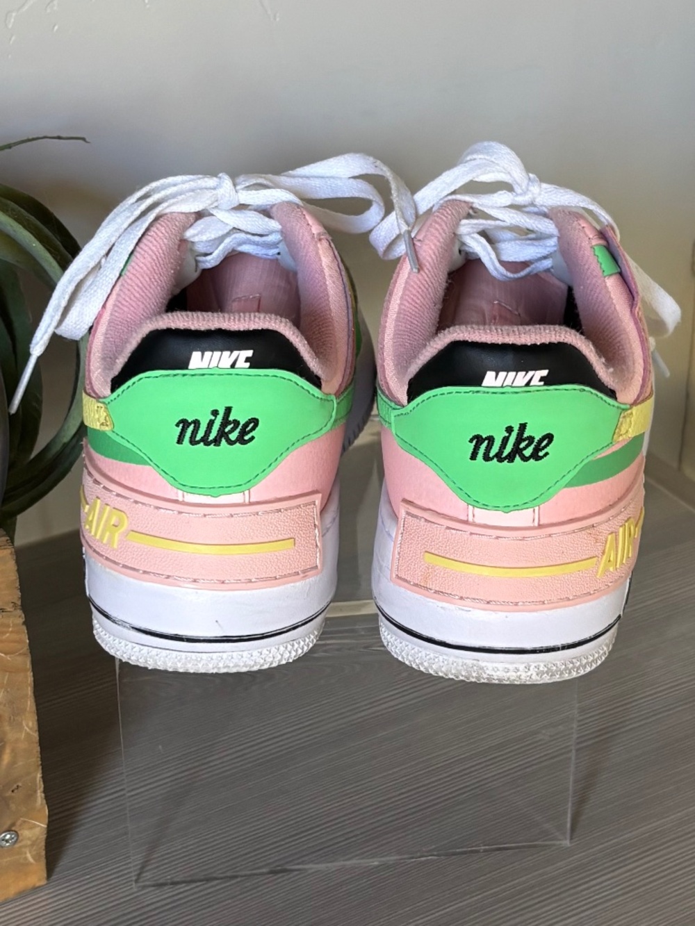 Nike Air Force 1 Shadow 'Arctic Punch Barely Volt '  W 8 - Picture 2 of 8